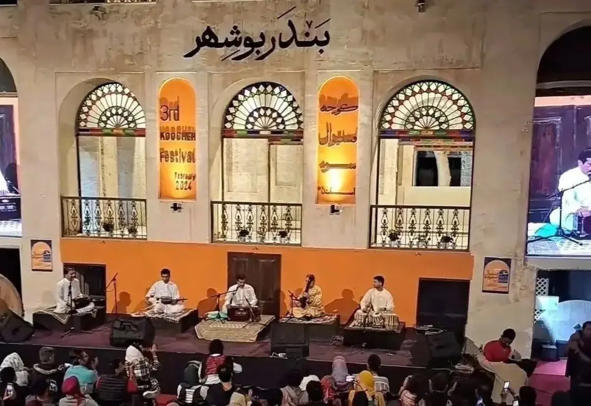 تصاویر؛ شب نخست فستیوال کوچه در بوشهر