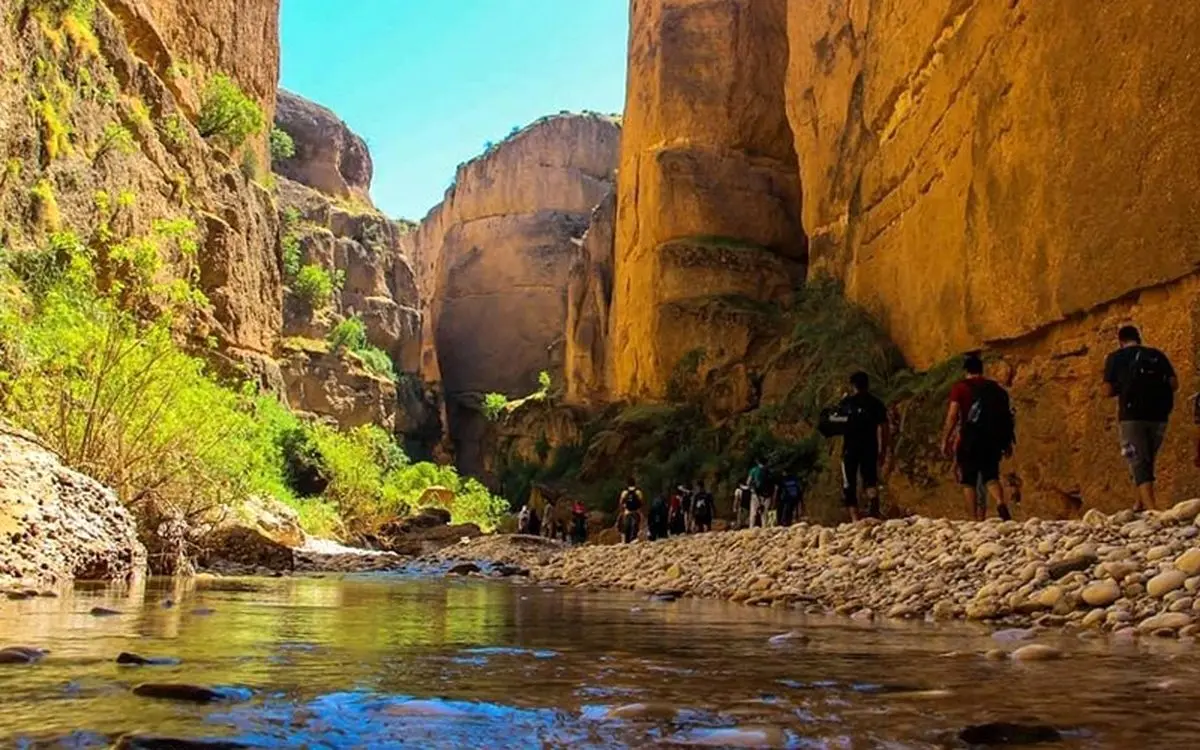 تصویر؛ دره توبیرون دزفول؛ معجزه خارق العاده طبیعت