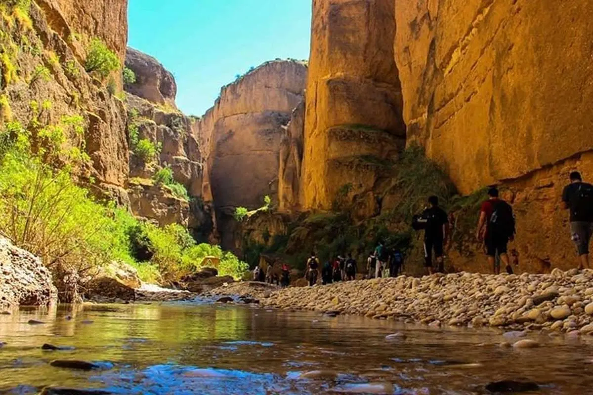 تصویر؛ دره توبیرون دزفول؛ معجزه خارق العاده طبیعت