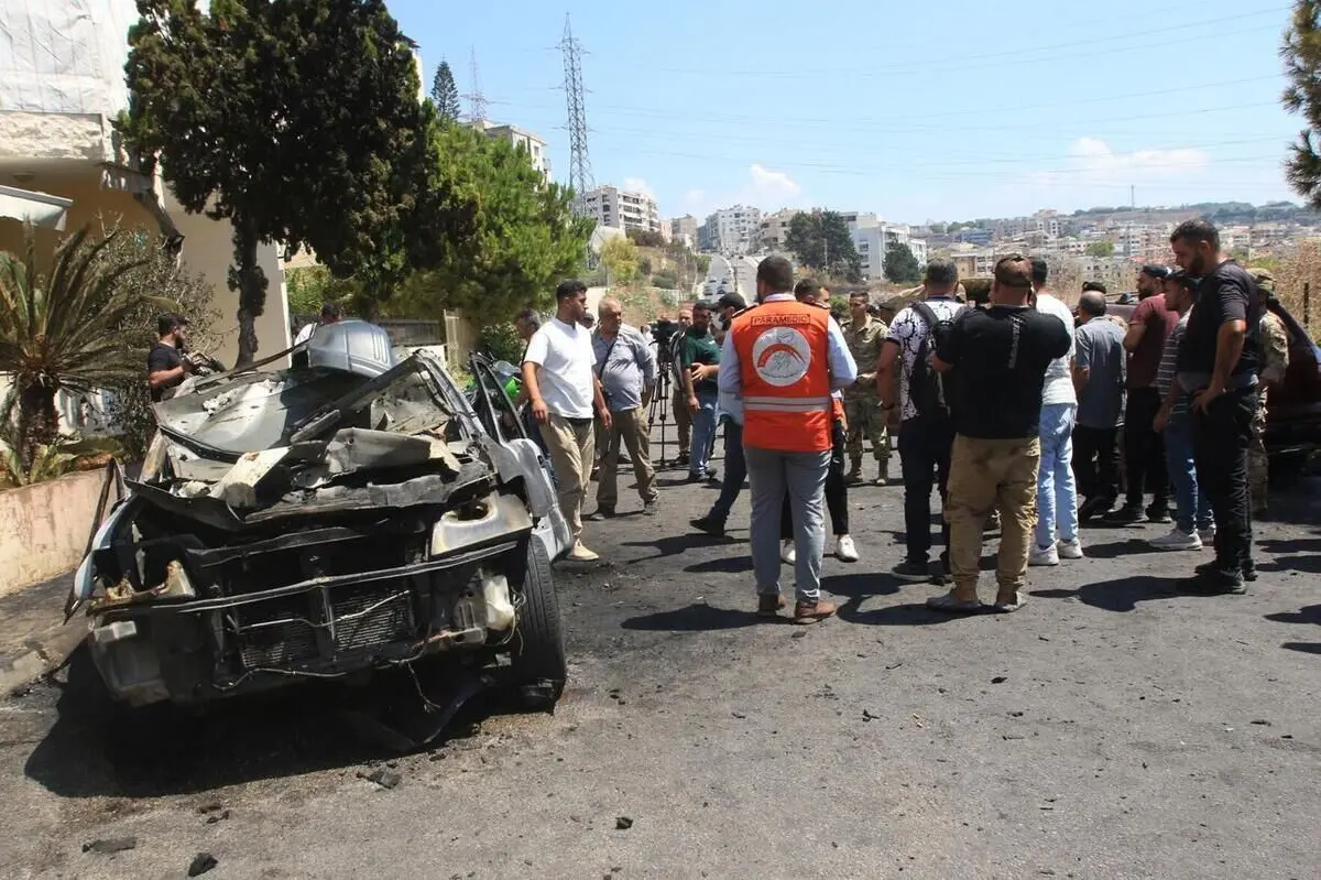 حمله پهپادی اسرائیل به یک خودرو در لبنان