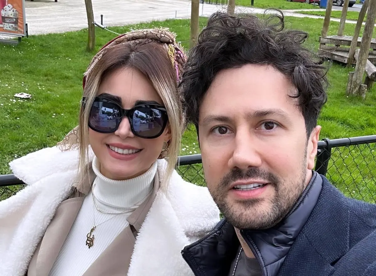 تصویر؛ شاهرخ استخری و همسرش در یک لوکیشن تماشایی