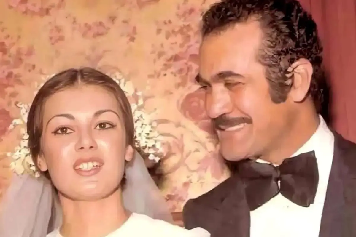 تصویر؛ عروسی فرخزاد و سندوزی، سال ۱۳۵۲