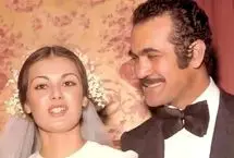 تصویر؛ عروسی فرخزاد و سندوزی، سال ۱۳۵۲