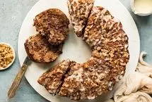 طرز تهیه کیک قهوه و فندق 