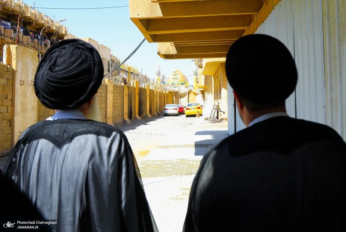 تصاویر؛ افتتاح حسینیه آیت الله بروجردی در شهر سامرا