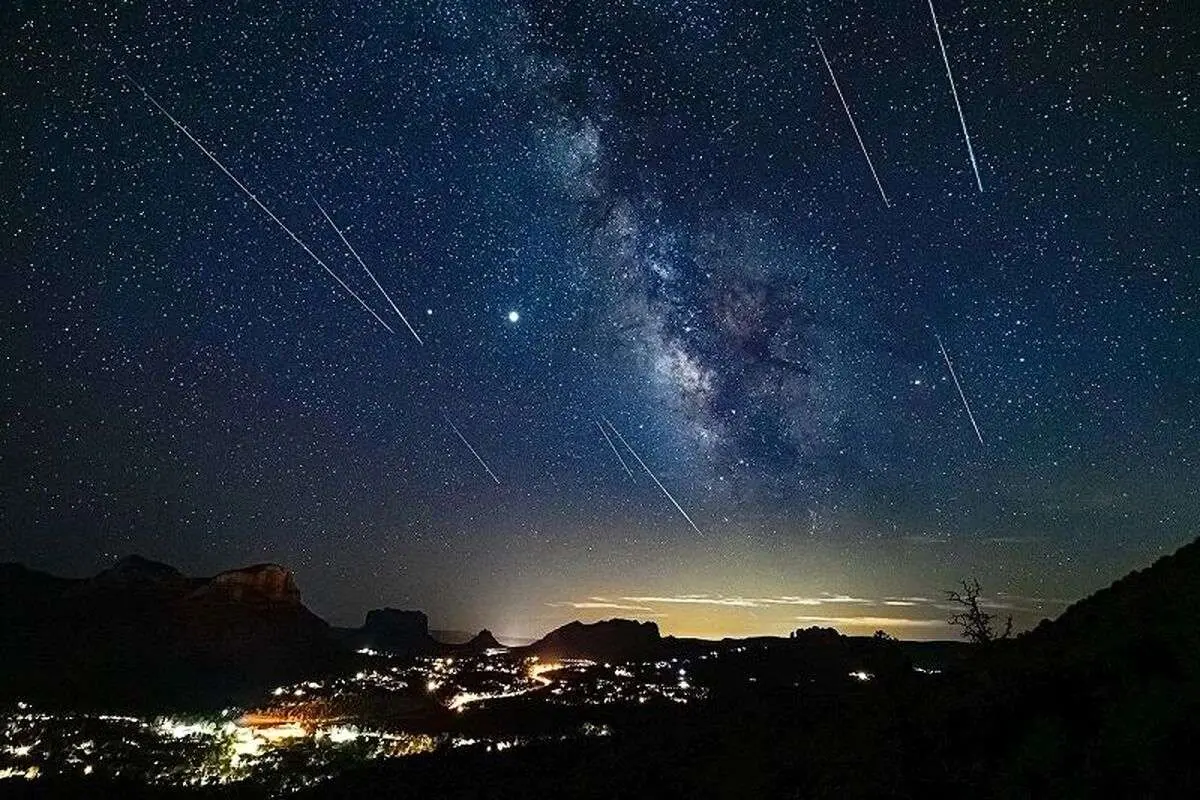 نخستین بارش شهابی سال در راه آسمان ایران