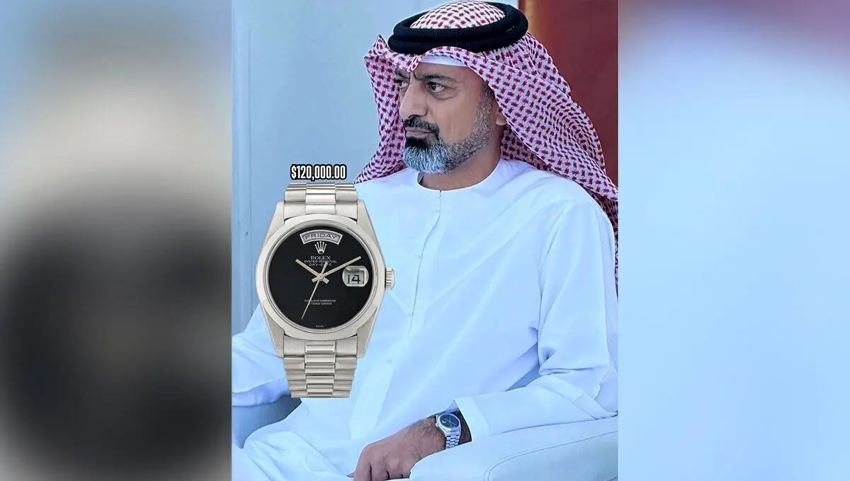 تصاویر؛ ساعت ۱۰ میلیاردی شاهزاده اماراتی