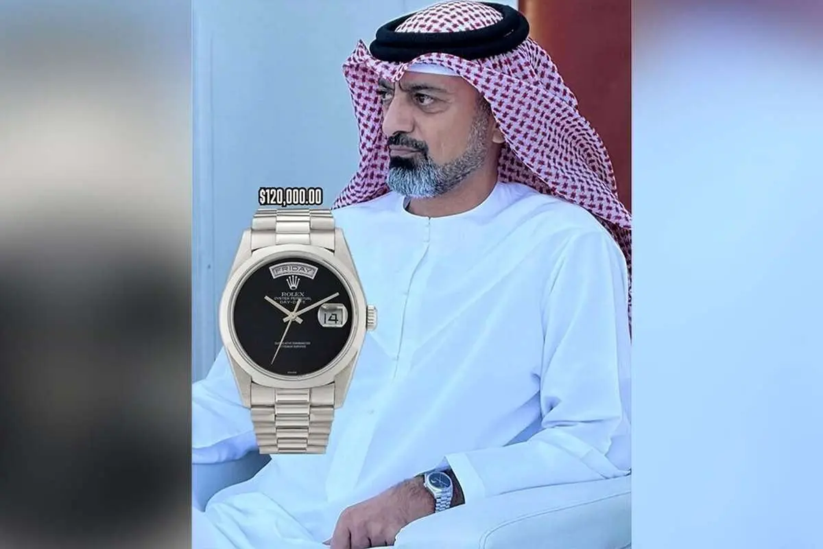 تصاویر؛ ساعت ۱۰ میلیاردی شاهزاده اماراتی