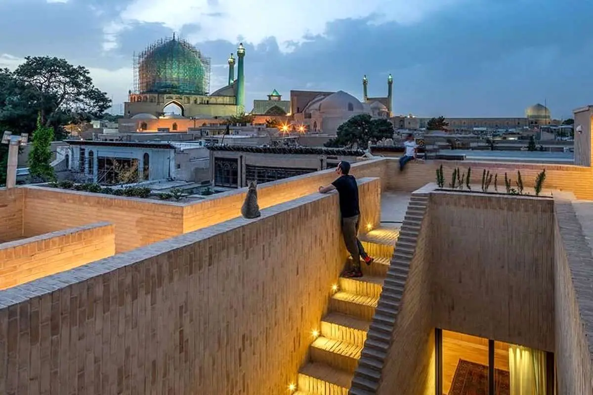 تصویر؛ برترین خانه مسکونی سال ۹۷ در اصفهان؛ برنده جایزه معمار