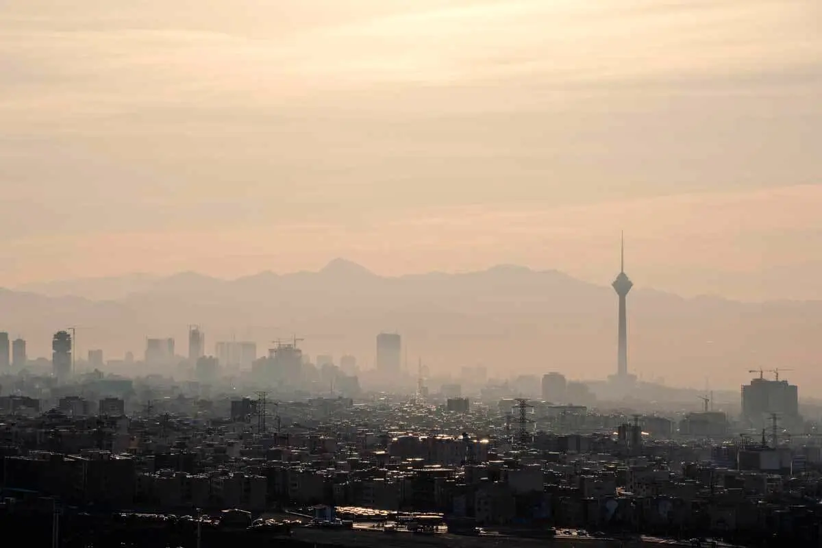 شاخص آلودگی هوای تهران؛ امروز ۸ اردیبهشت
