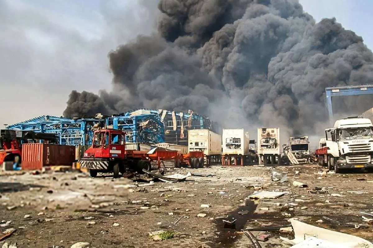 مدیریت حادثه انفجار بندر شهید رجایی بعد از ۴۸ ساعت