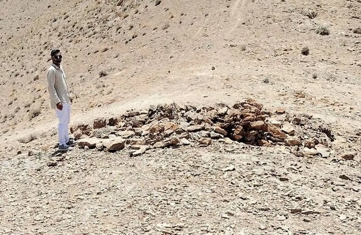 کشف سنگ گورِ پهلوی ساسانی در این استان