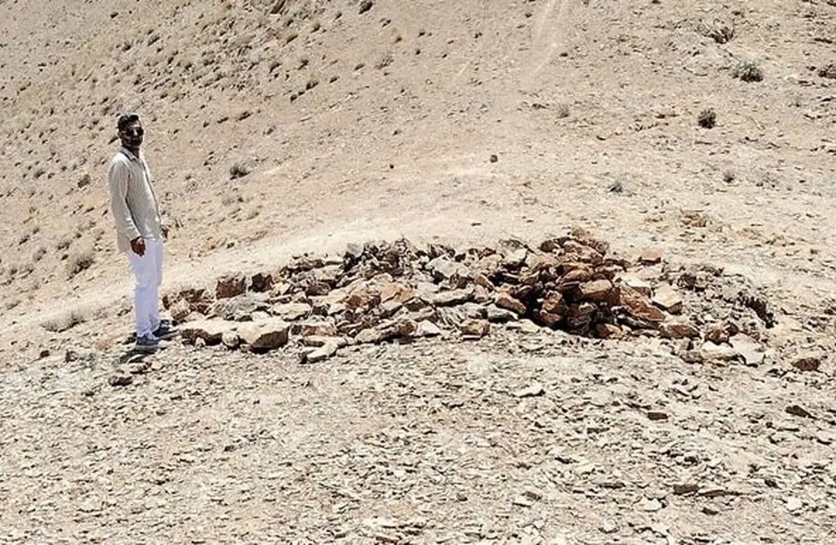 کشف سنگ گورِ پهلوی ساسانی در این استان