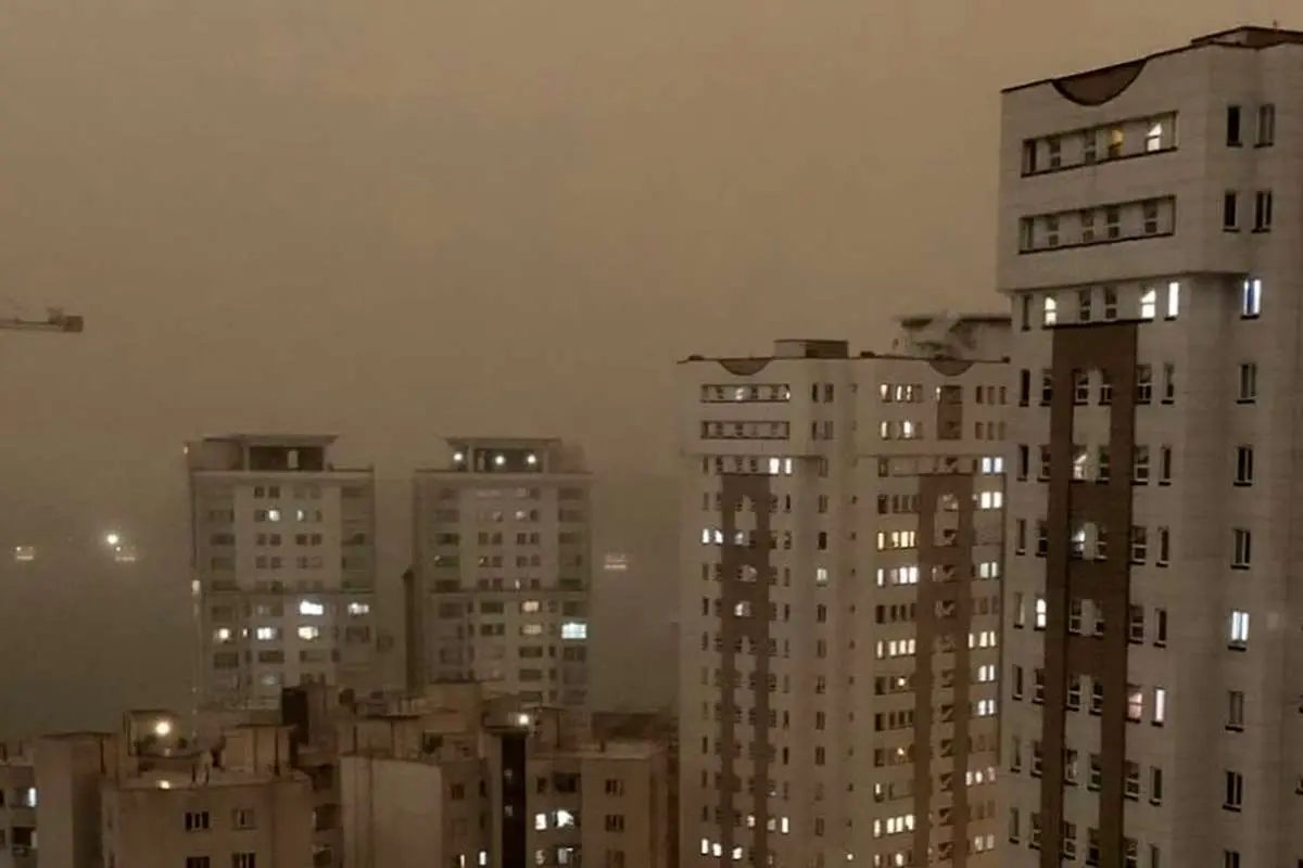 ببینید؛ طوفان شدید امشب استان تهران در فاز ۸ پردیس