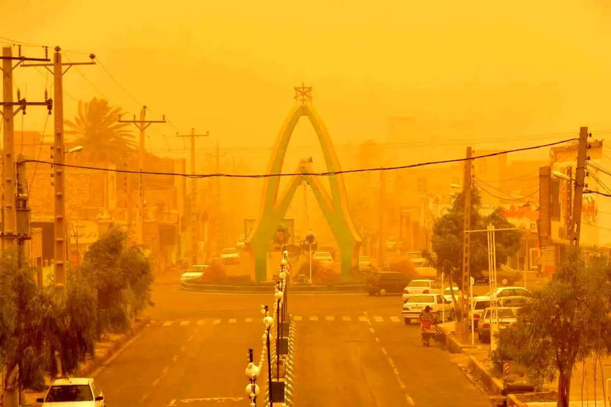 سرعت باد در زابل به ۱۰۱ کیلومتر رسید