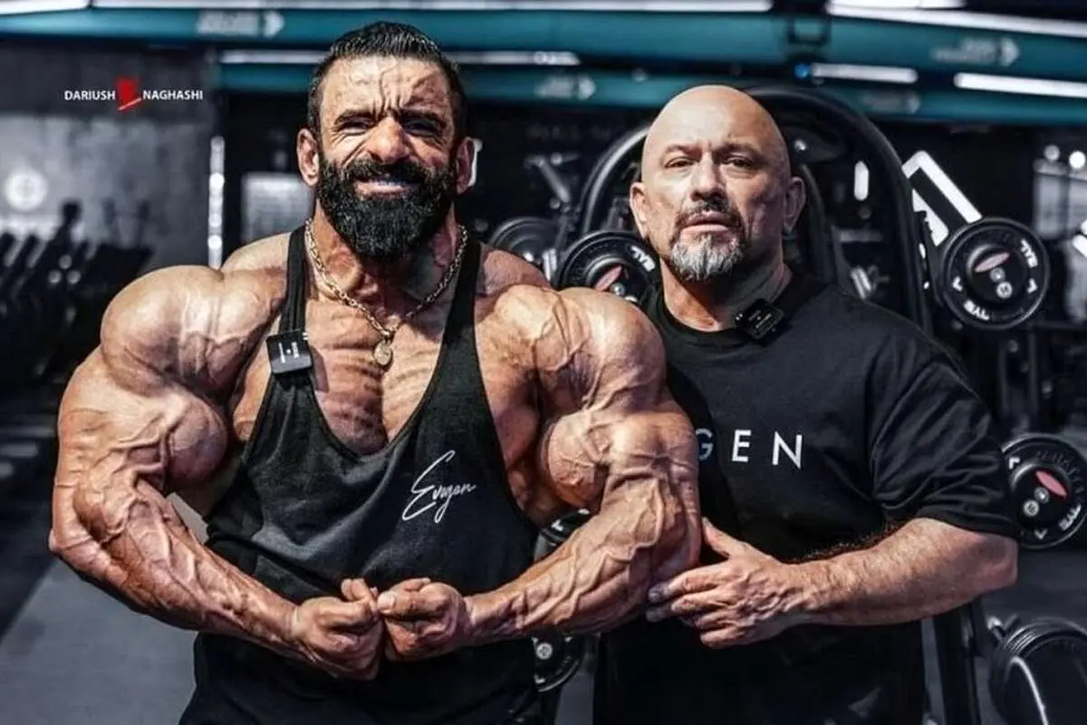 ورژن ترسناک هادی چوپان برای مسترالمپیا