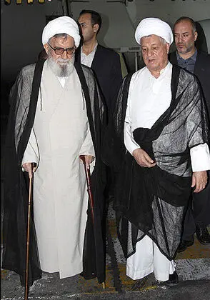 عکس> دیدار هاشمی با واعظ طبسی و فلاحیان