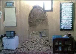 تخریب محراب تاریخی مسجد اردکان
