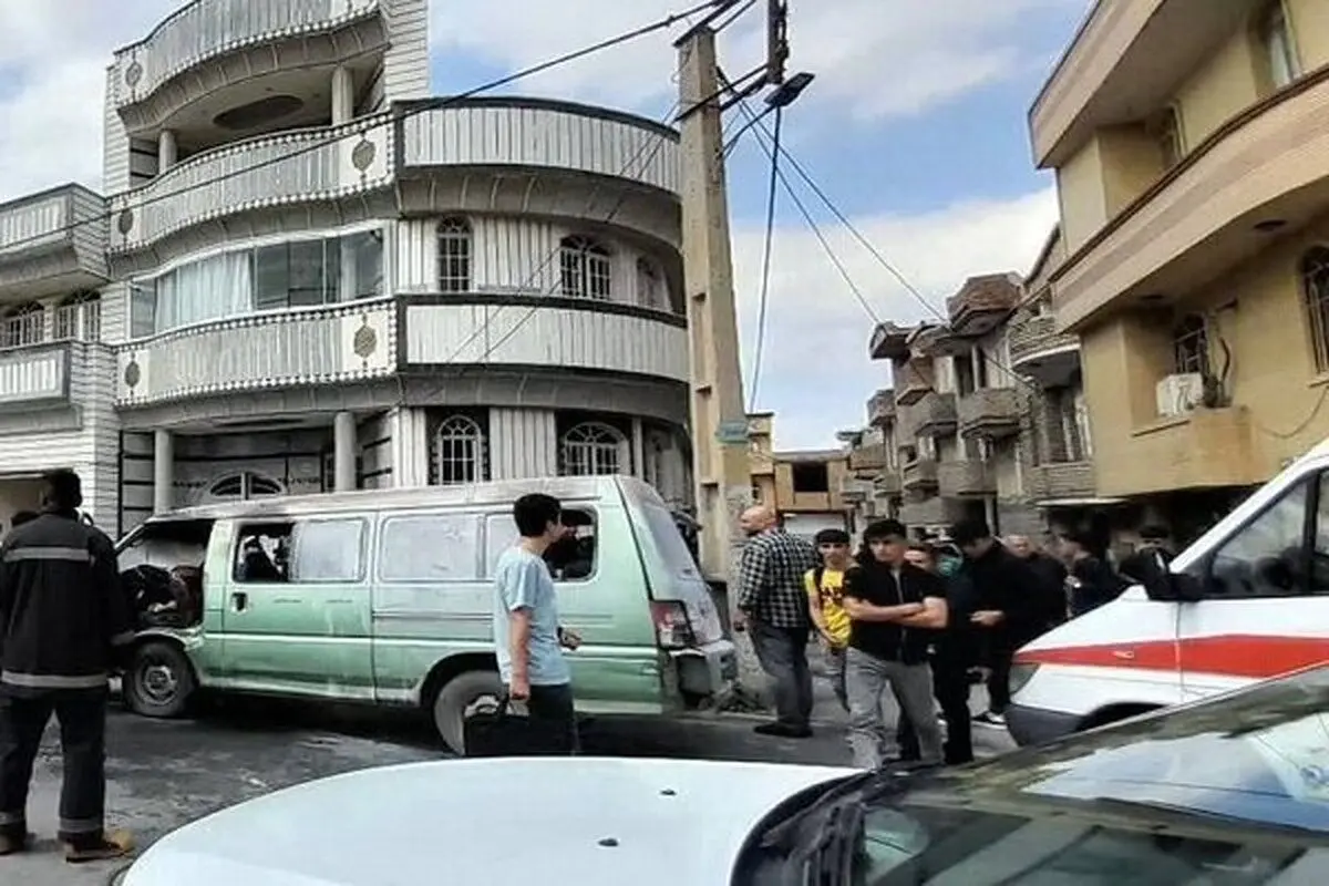 جزییات آتش سوزی سرویس دانش آموزان ارومیه‌ای