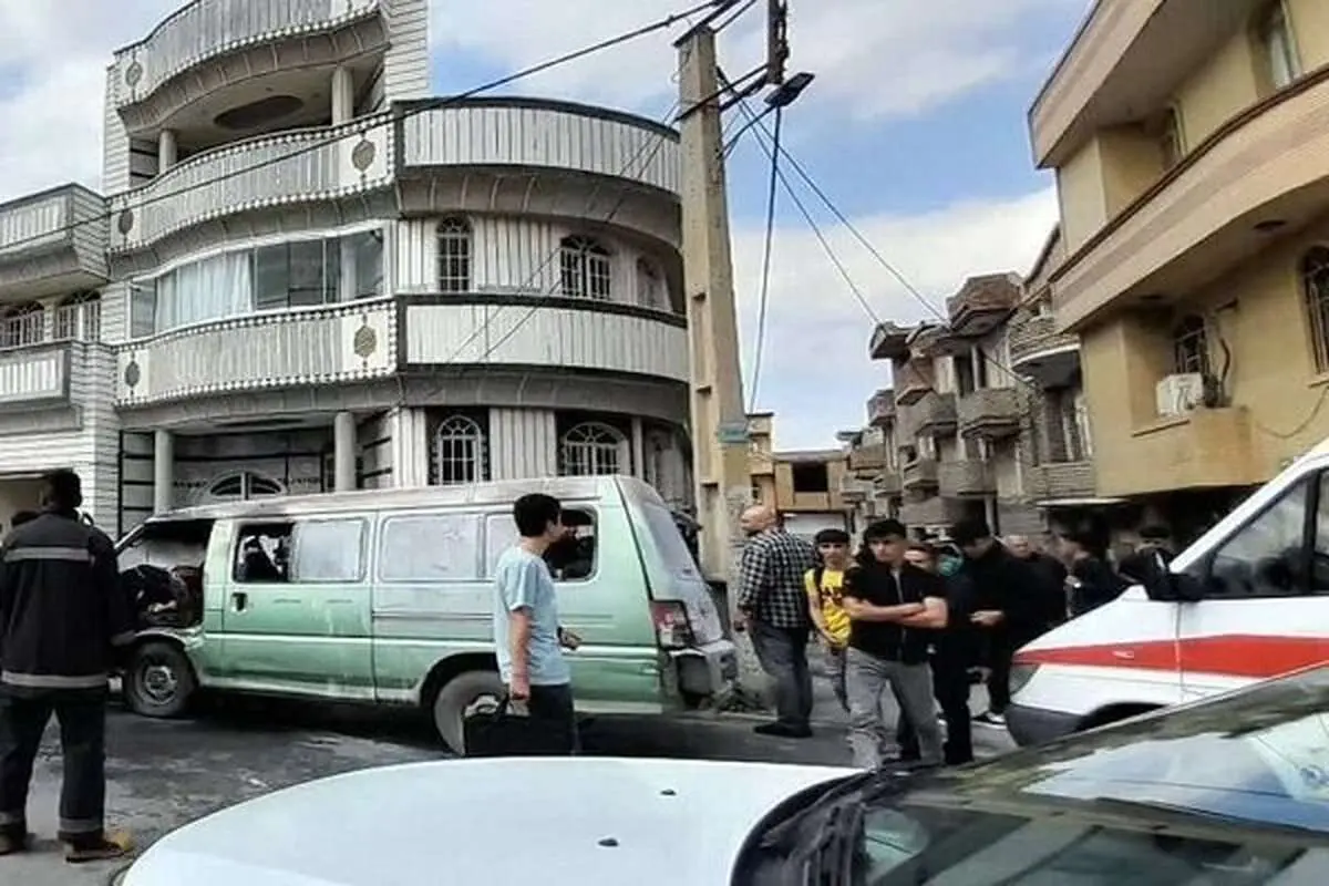 جزییات آتش سوزی سرویس دانش آموزان ارومیه‌ای