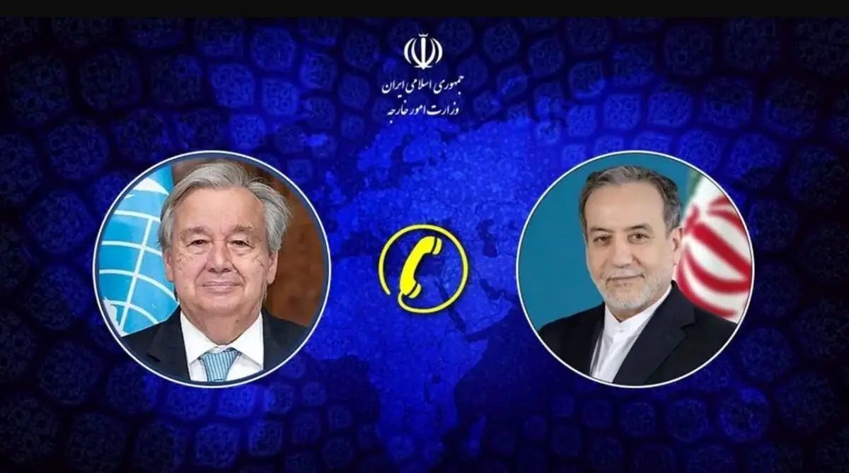 تاکید عراقچی بر حق غنی‌سازی برای ایران در گفتگو با گوترش