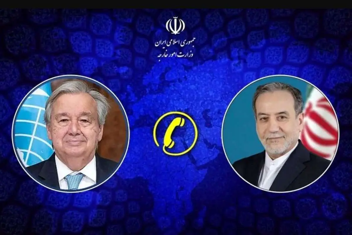 تاکید عراقچی بر حق غنیسازی برای ایران در گفتگو با گوترش
