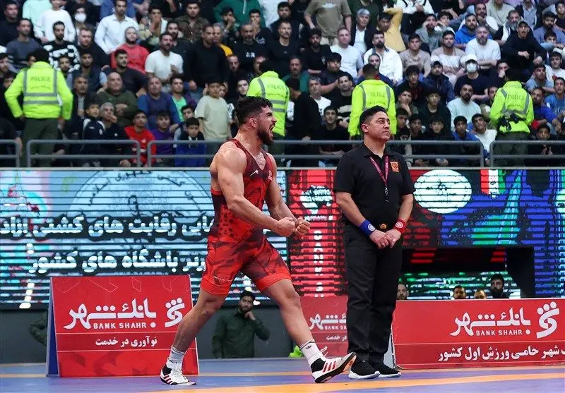 بانک شهر 6-4 استقلال جویبار؛ قهرمانی جنجالی در فینال لیگ برتر کشتی آزاد 