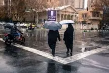 رگبار و رعدوبرق در برخی نقاط تهران