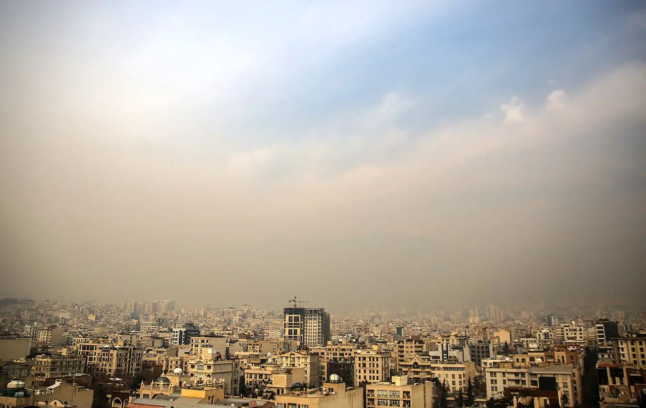 شاخص آلودگی هوای تهران؛ امروز ۳ خرداد