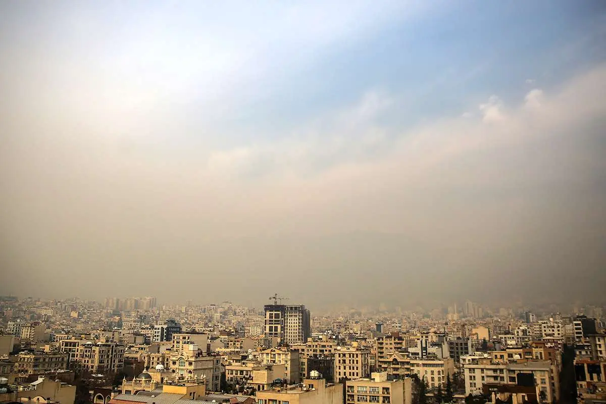 شاخص آلودگی هوای تهران؛ امروز ۳ خرداد