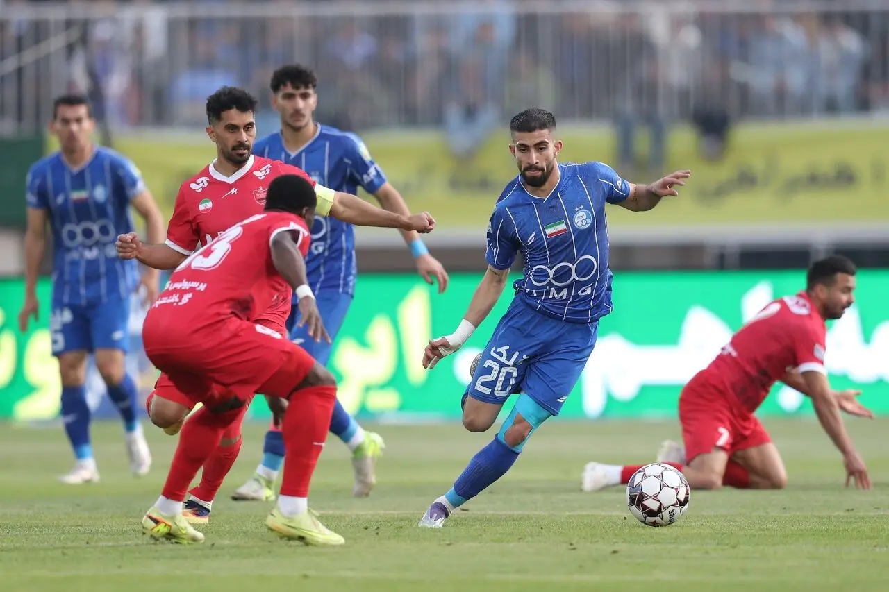 درگیری ستاره‌های خارجی پرسپولیس و استقلال در پایان دربی