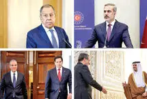 «۳+۱» بازیگر مذاکرات/ نقش‌آفرینی ترکیه، روسیه، مصر و قطر در مسیر دیپلماسی