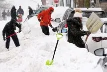 مرگ ۳۰ آمریکایی بر اثر طوفان برفی