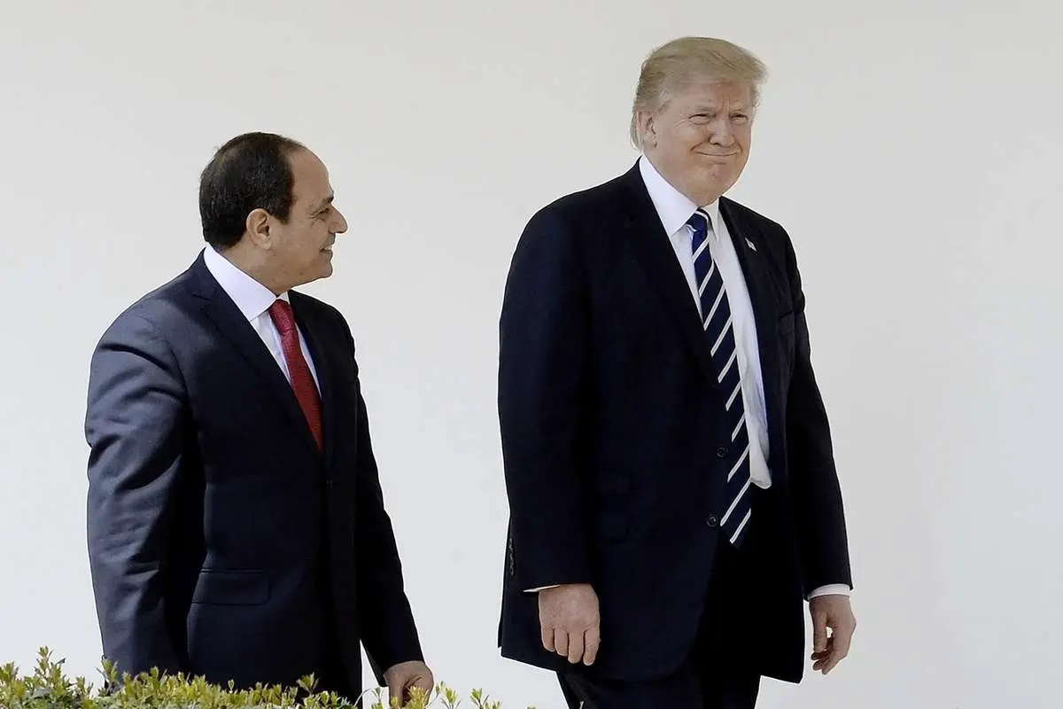 پاسخ السیسی به پیام ترامپ برای میانجی‌گری درباره سد النهضه