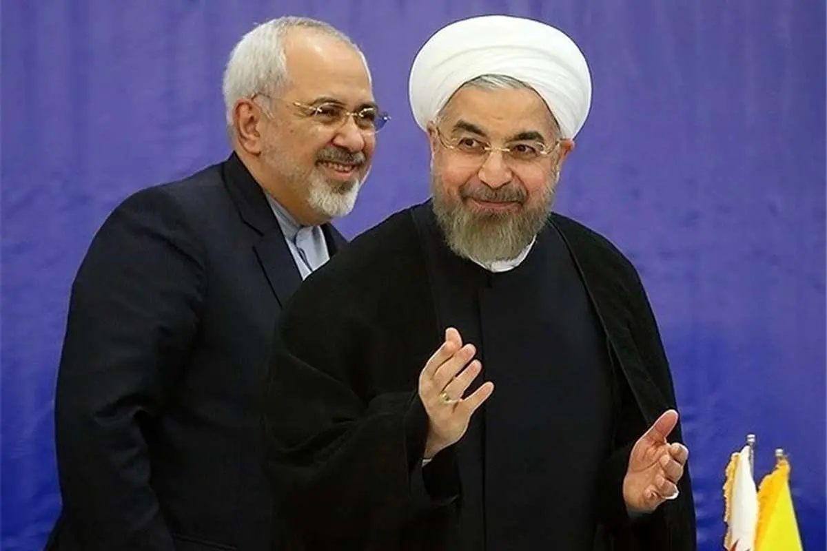 صندلیهای خالی همایش محاکمه ظریف و روحانی