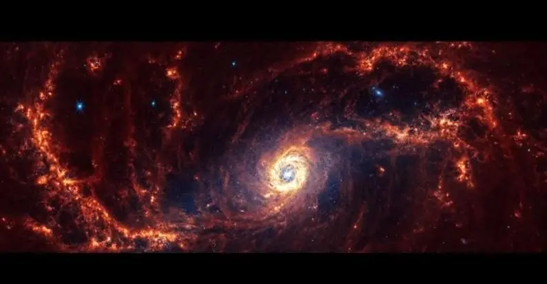 شاهکار جدید تلسکوپ جیمز وب/ تولد ستارگان در کهکشانی ۶۰ میلیون سال‌نوری دورتر از زمین