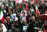 ویدئو؛ لحظات پایانی مراسم تشییع پیکر رهبر شهید در تهران