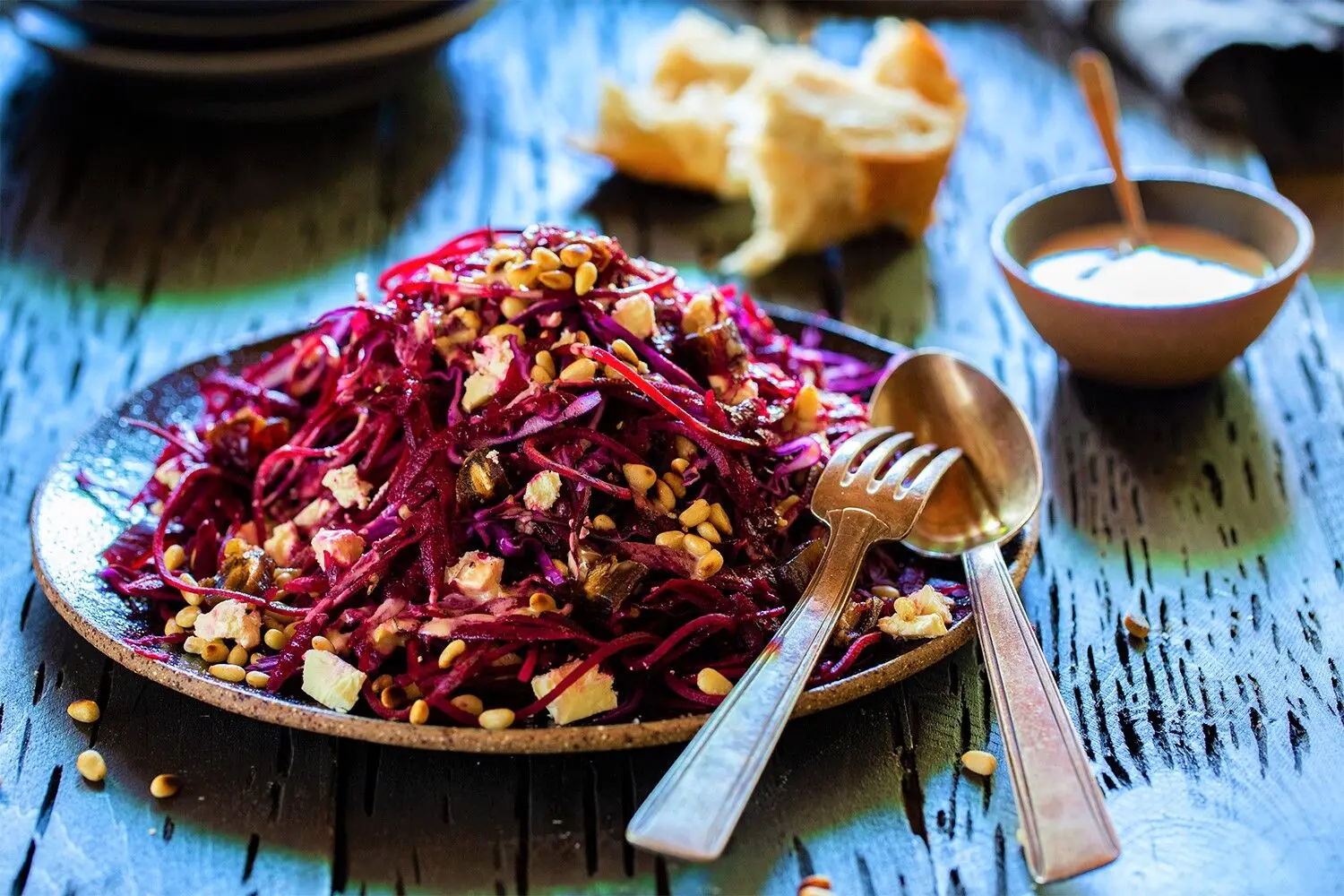 این سالاد پاییزی مخصوص شب یلدا است