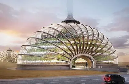 عکس> هتل شگفت‌انگیز؛ معلق روی آب
