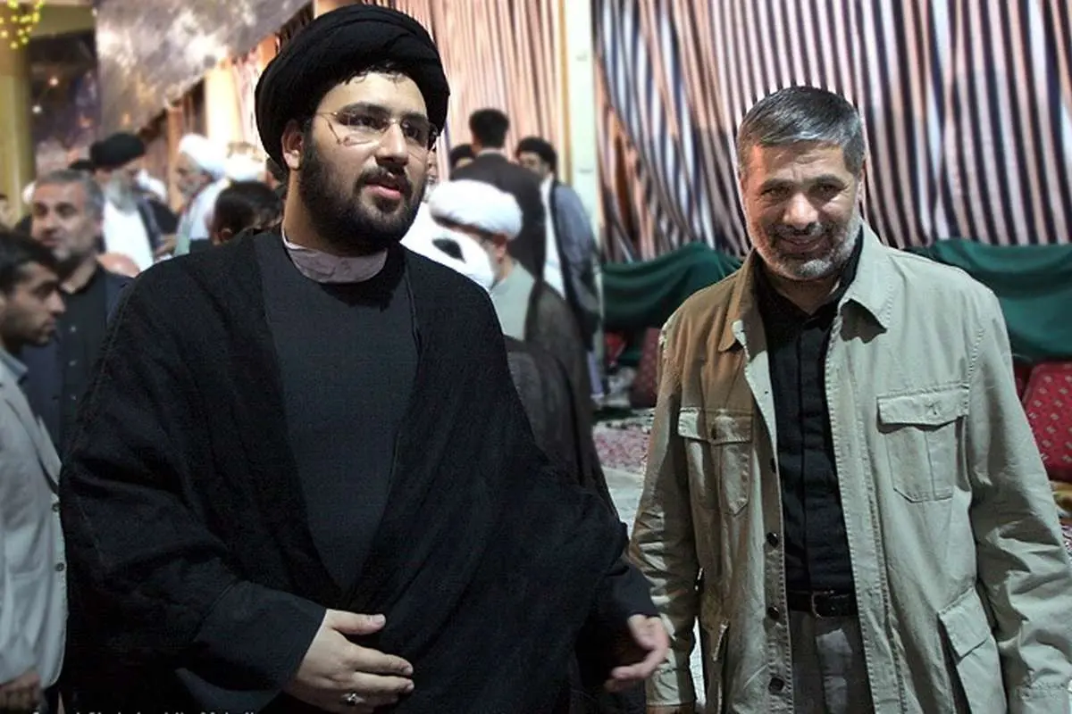 عکس> سید علی خمینی و حسین فدایی