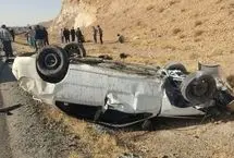 تصادف مرگبار/ شاخ‌به‌شاخ شدن دنا و پژو پارس با ۵ فوتی

