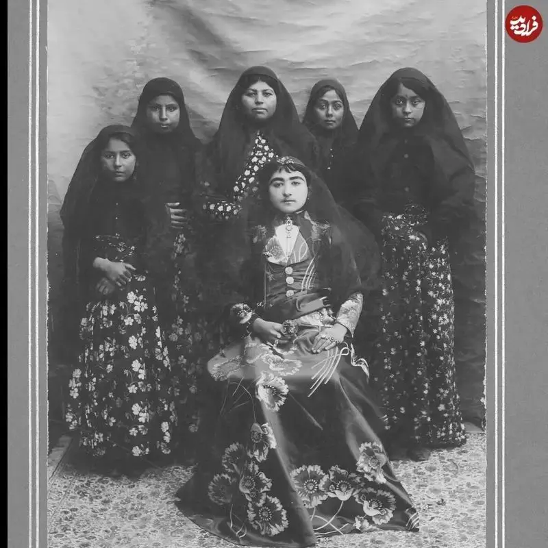 عکس‌هایی از مراسم عروسی اخترالدوله، دختر ناصرالدین‌شاه با ملیجک 2