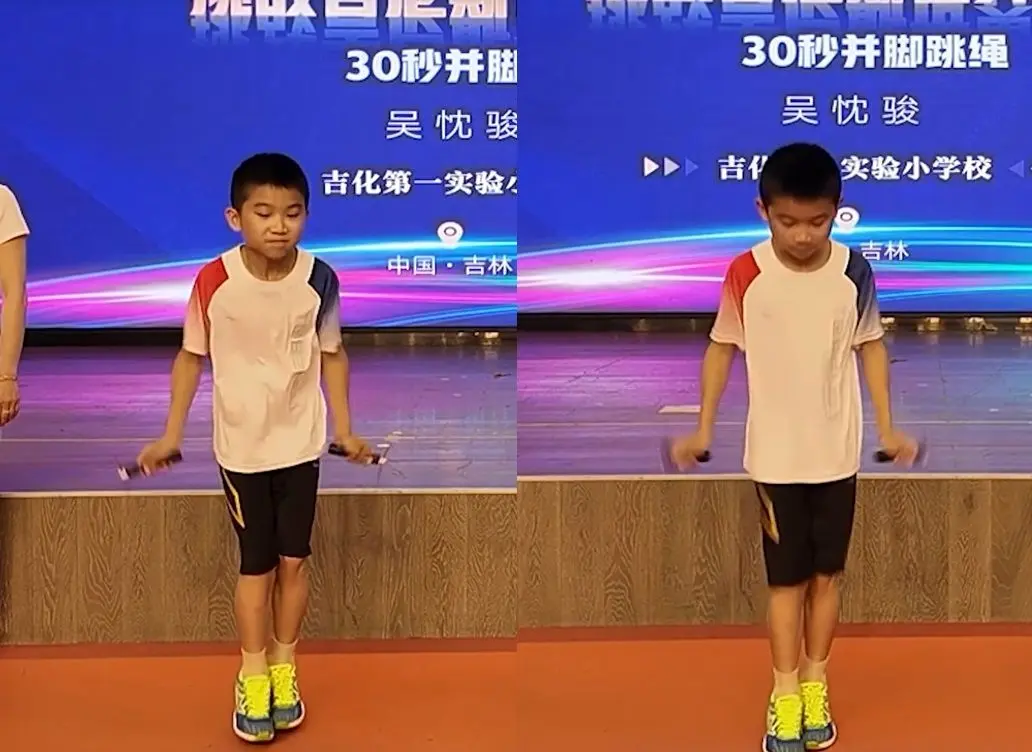 کودک ۱۰ ساله رکورد جهانی طناب‌زنی را شکست!