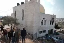 آتش‌زدن یک مسجد در کرانه باختری توسط شهرک‌نشینان