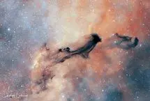 عکس روز ناسا از روح تاریک کهکشان