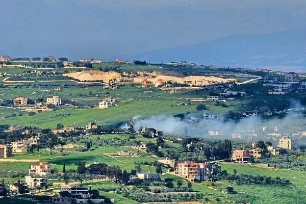 تصاویری از جنوب لبنان پس از حمله امروز