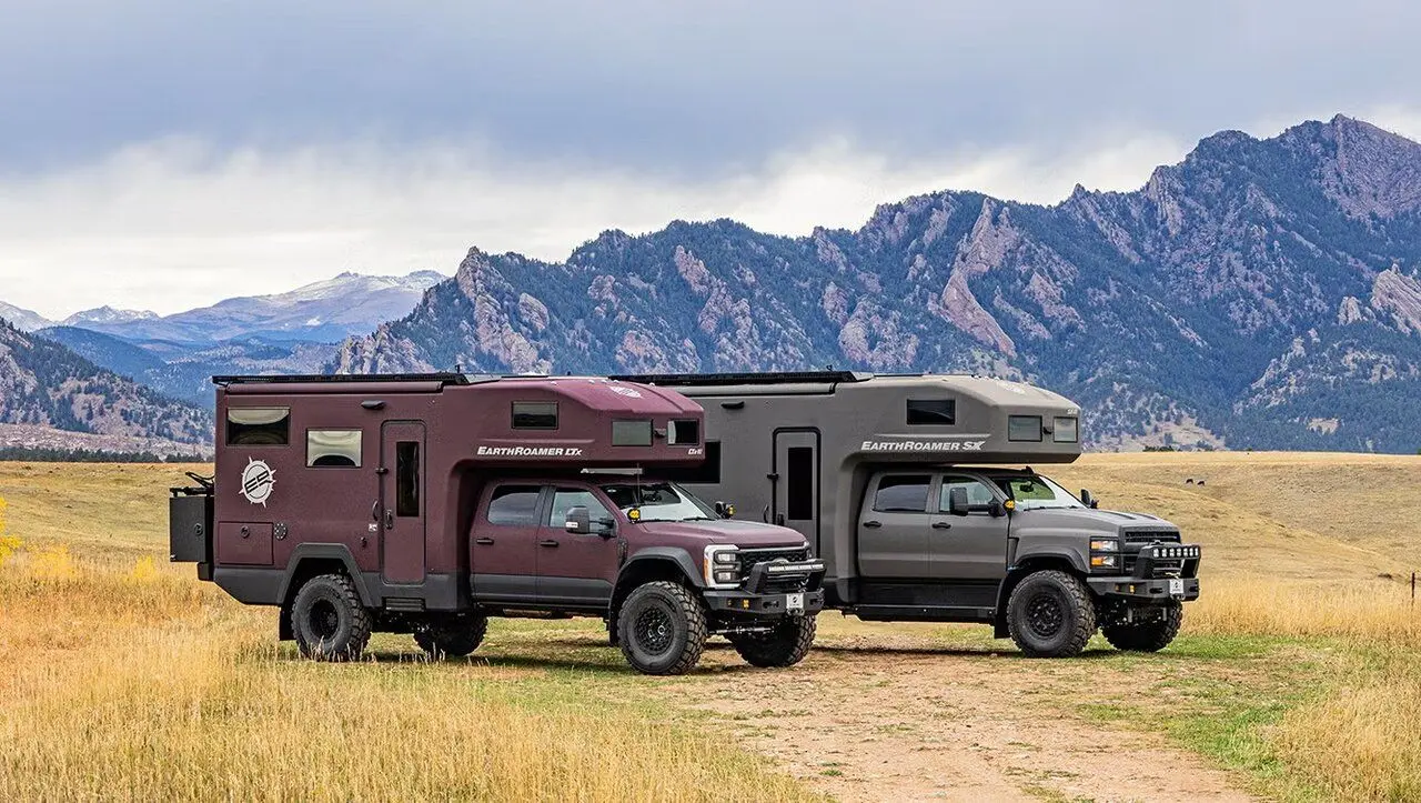 کمپرهای میلیون دلاری با فضای داخلی لوکس شبیه پنت‌هاوس!