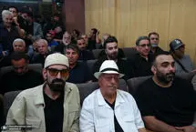 حضور گسترده هنرمندان در مراسم ختم اکبر عبدی