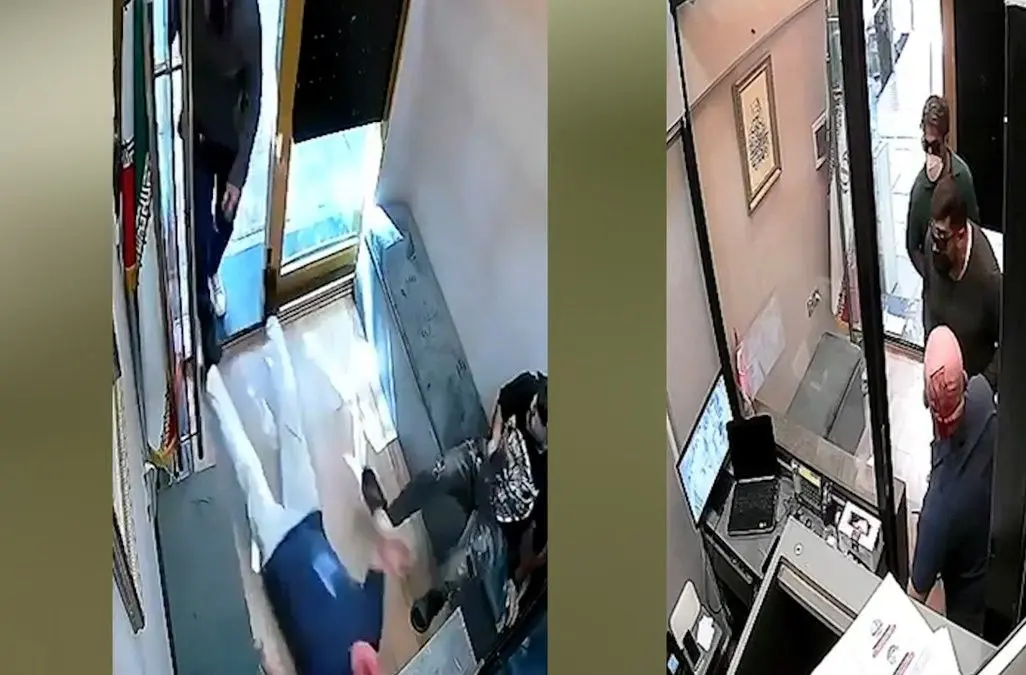 سرقت مسلحانه از طلافروشی خیابان ولیعصر تهران 
