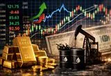 طلا به بالای ۴۱۸۰ دلار رسید؛ نفت عقب نشست و وال‌استریت زیر فشار ماند